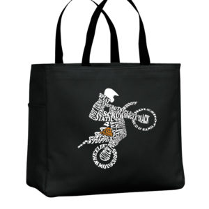 Dirt Bike Tote Bag